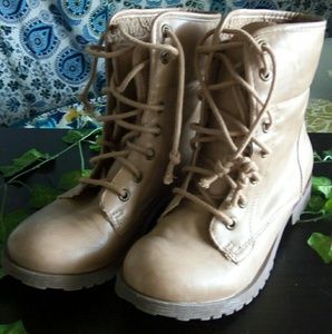 Tan boots